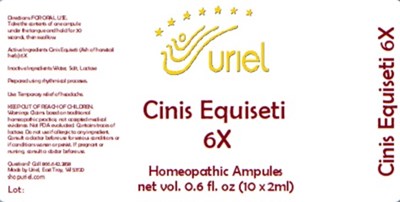 Cinis Equiseti 6x Ampules (Cinis Equiseti 6x Ampules)